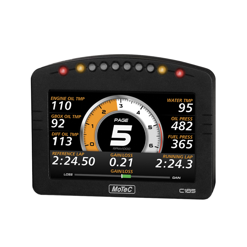 C185 5" Color Display Logger W/USB