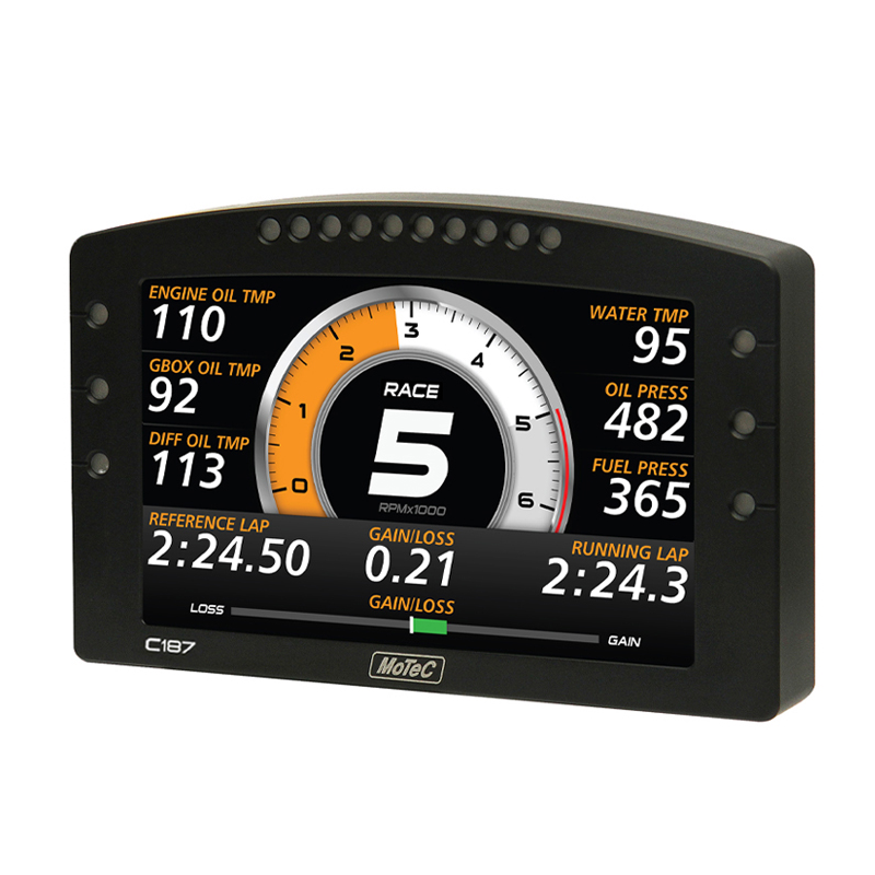 C187 7" Color Display Logger W/USB